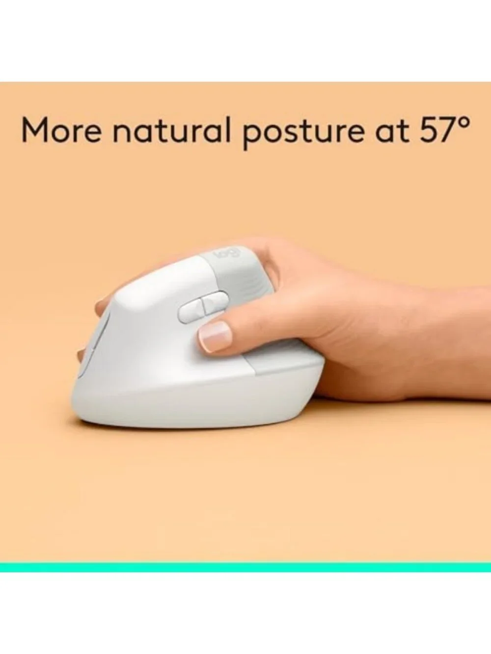 Ergonomic Wireless Vertical Mouse - Comfortable Design for Reduced Wrist Strain